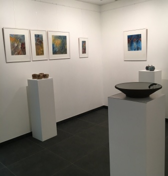 Brigitte Vanvoorden stelt tentoon in eigen galerij.